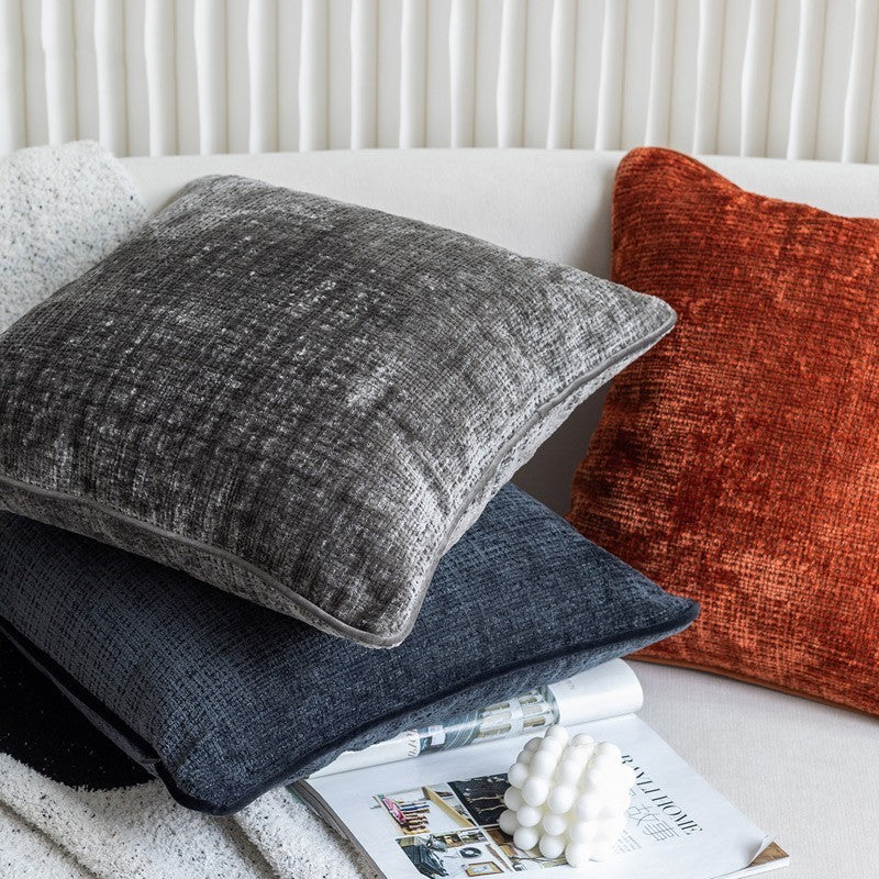 Moderne Chenille Kissen