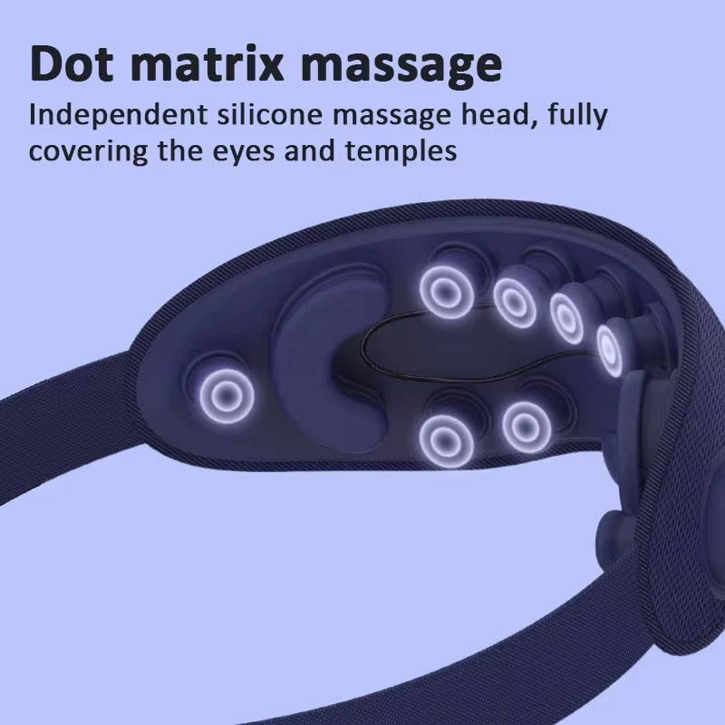 Elektrisches Wärme-Augenmassagegerät mit Wärmekompression