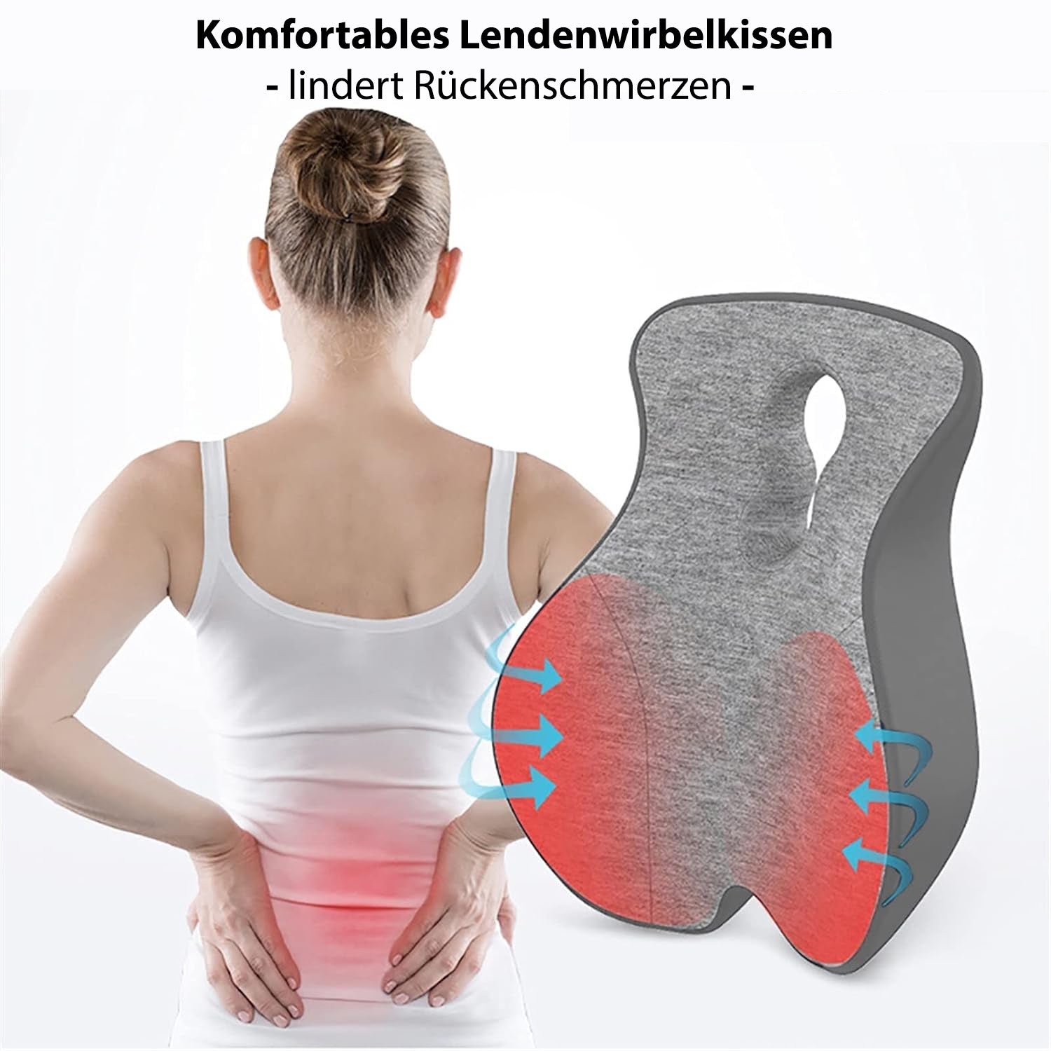 Orthopädisches Lendenkissen