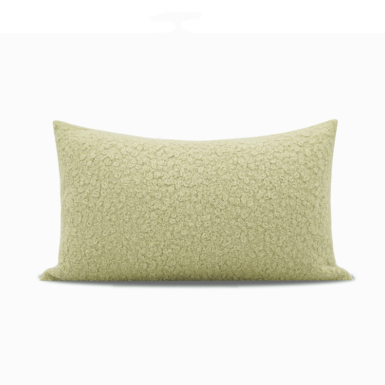 Wolle Sofakissen - Nordic Matcha Grün
