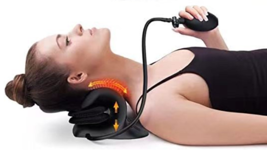 Nackenmassagekissen mit Traktion