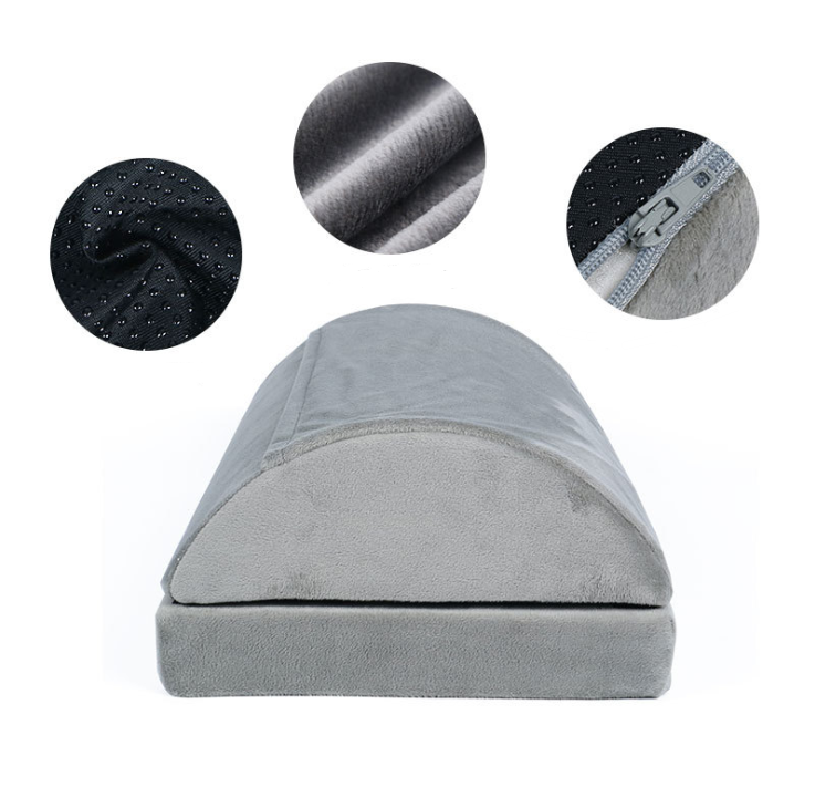 Verstellbare Fußstütze mit warmen Plüschfüßen