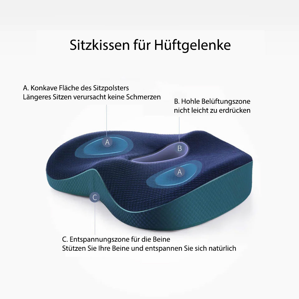 Orthopädisches Memory Foam Sitzkissen