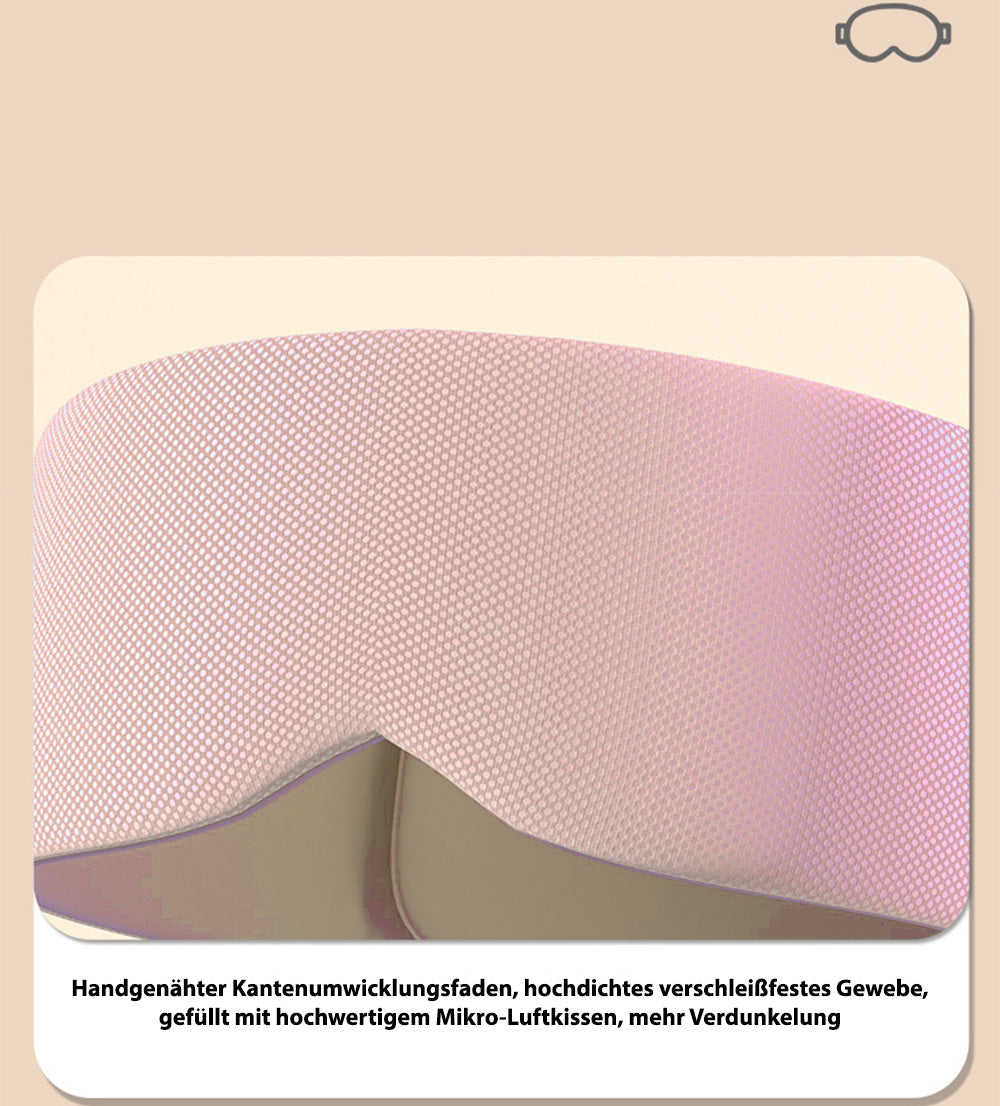 Seidige 3D Schlafmaske