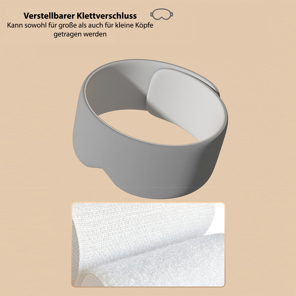Seidige 3D Schlafmaske