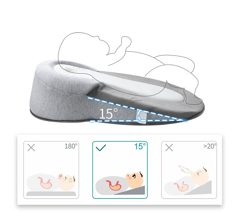 Ergonomische Babyliege