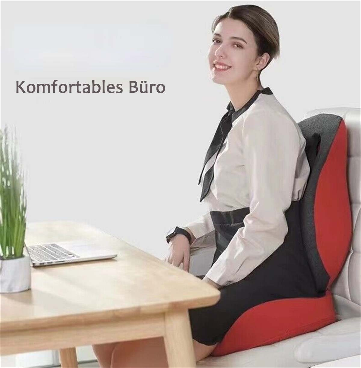 Memory Foam Bürostuhl-Sitzkissenset