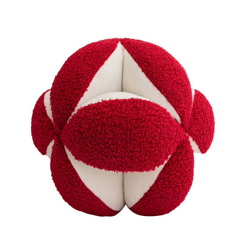 nordischer Stil Blumenförmiges Kugelkissen