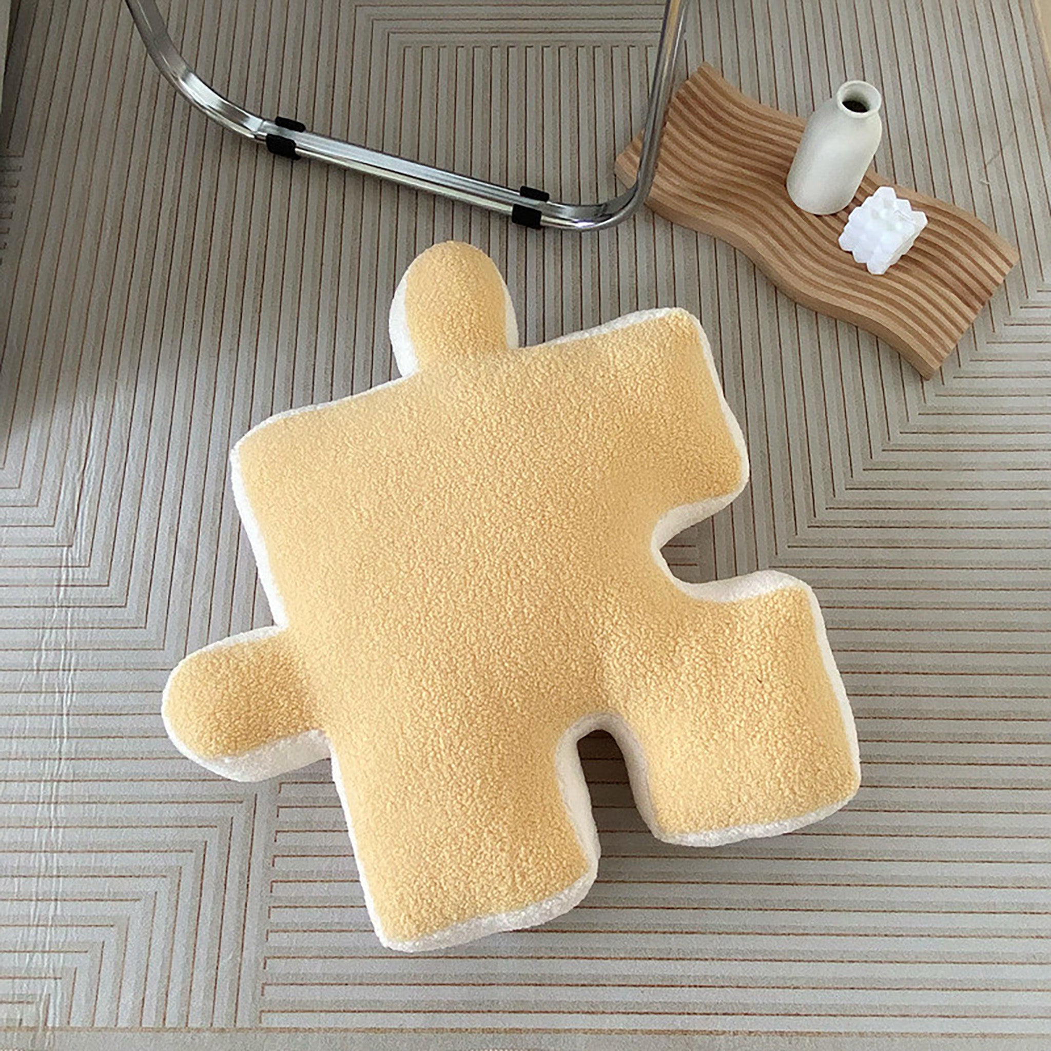 Modernes Puzzel-Kissen