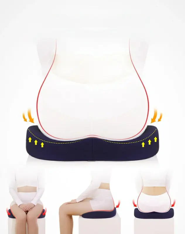 Orthopädisches Memory Foam Sitzkissen